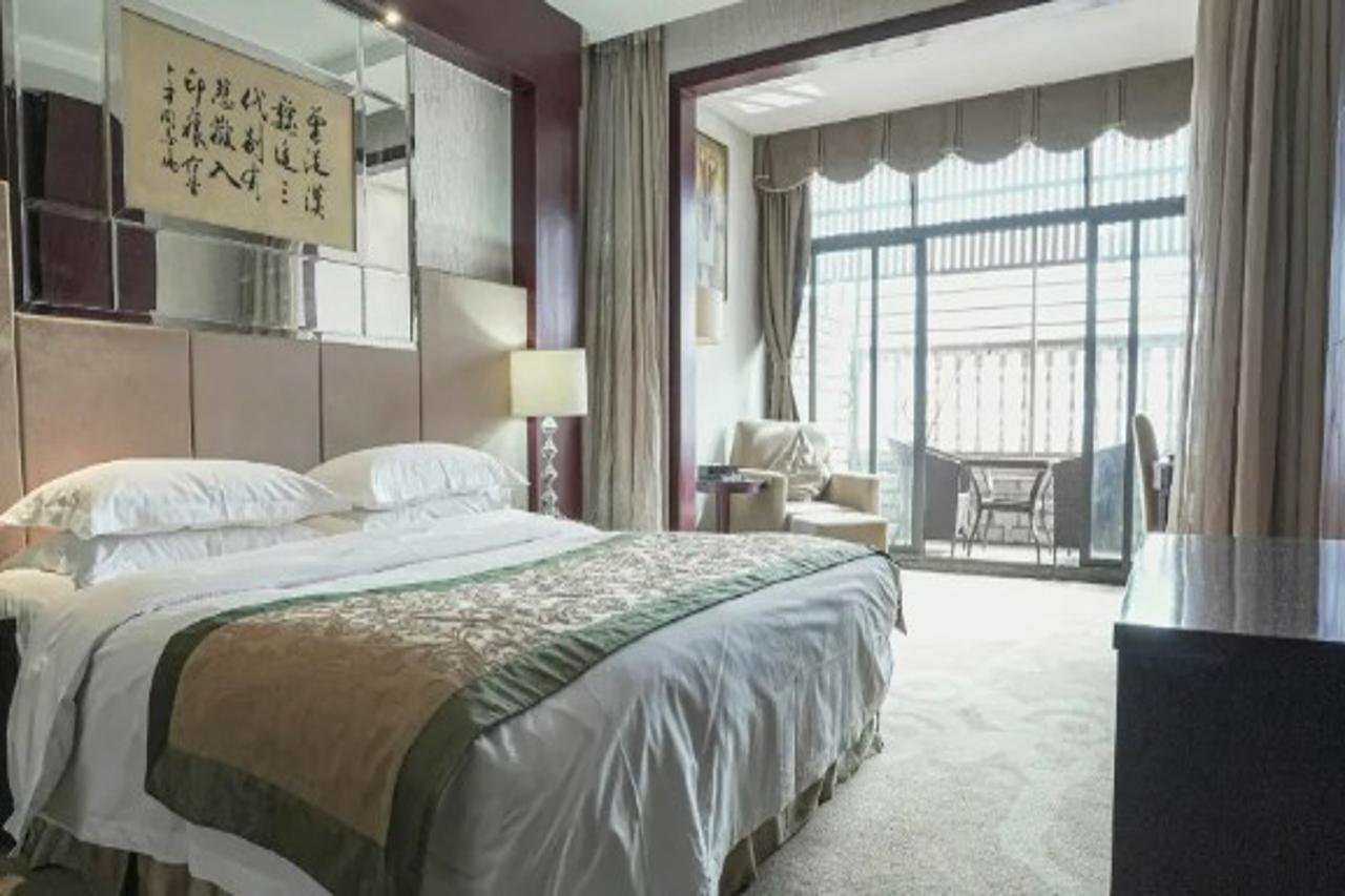 Dazhou Pengfei Skyline Hotel Bagian luar foto